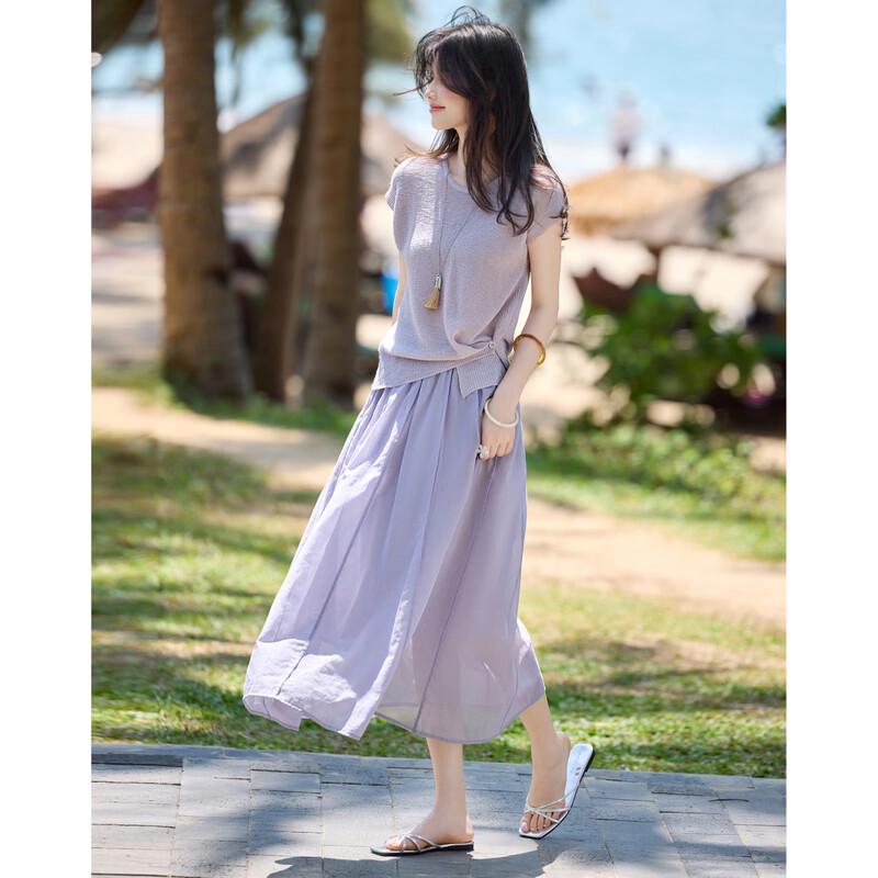 Women's Comfortable Gentle Style Two-Piece Knit Set