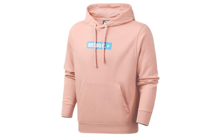 Nike Sweatshirts Men s Pink Hooded Moderate Regular CJ9952-606 S