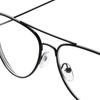 Flexible Portable Metal Ultra Light Resin -100~-500 Diopter Vision Care Eyeglasses Glasses Myopia Glasses