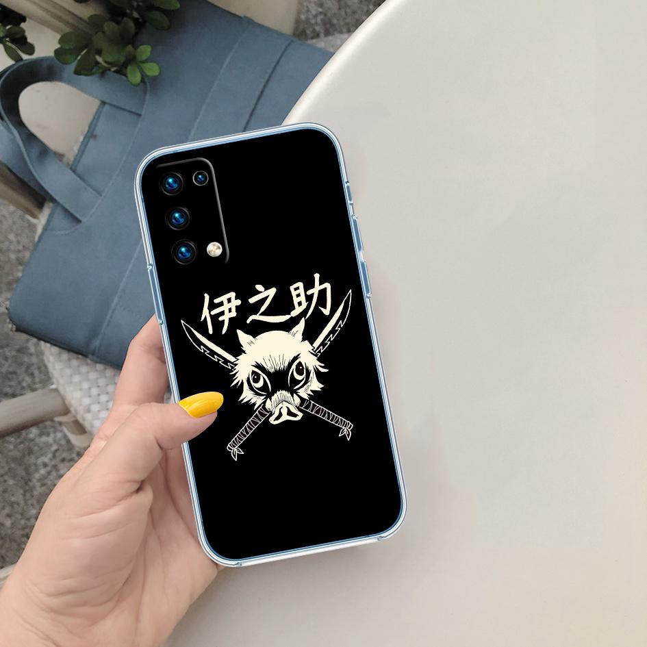BF36 D-Demon S-Slayer Soft Shell Transparent Phone Case for Motorola Moto G7 G8 G9 G84 G85 G73 G24 G15 Z2 Play Power Plus