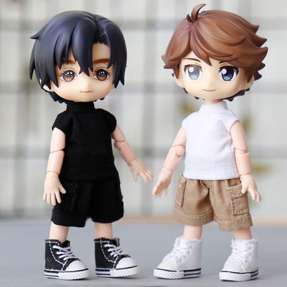 Accessoires für 1/12 BJD Puppen Puppen Taschenshorts Puppenbekleidung Shorts Puppenkleidung Puppenjeansshorts