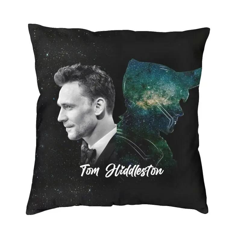 Cool Tom Hiddleston Collage Pillow Case Home Decor 3D Double Side Print Actor Cushion Cover For Car Decoration Salon