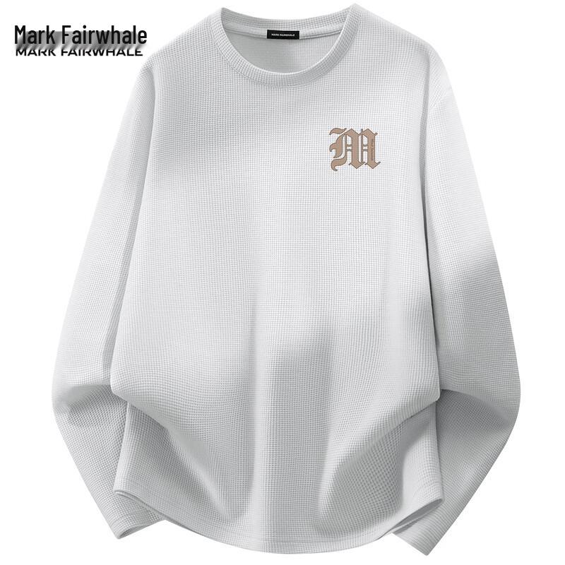 Mark Fairwhale Men's Waffle Knit Crew Neck T-Shirt