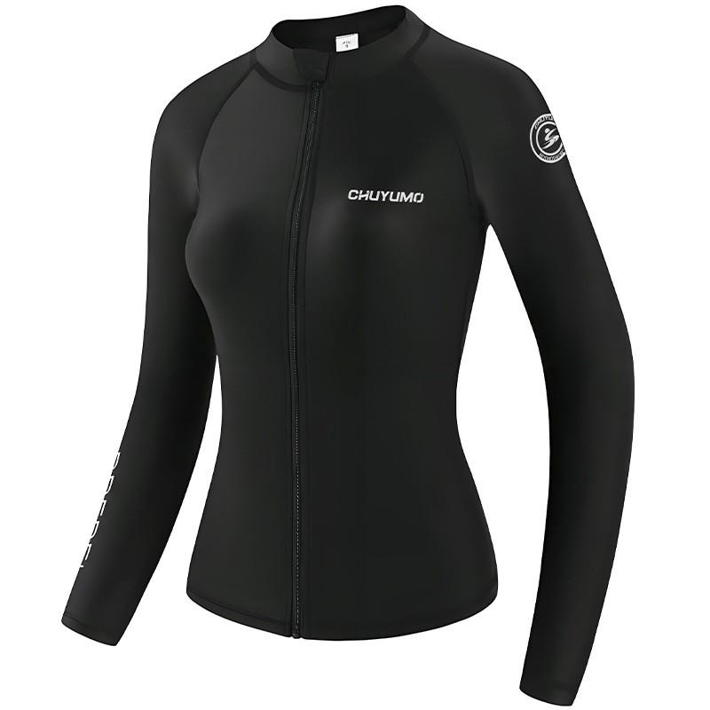 Unisex Long Sleeve Pants Wetsuit Diving Surfing Snorkeling UV Protection Quick Dry Nylon Swimwear