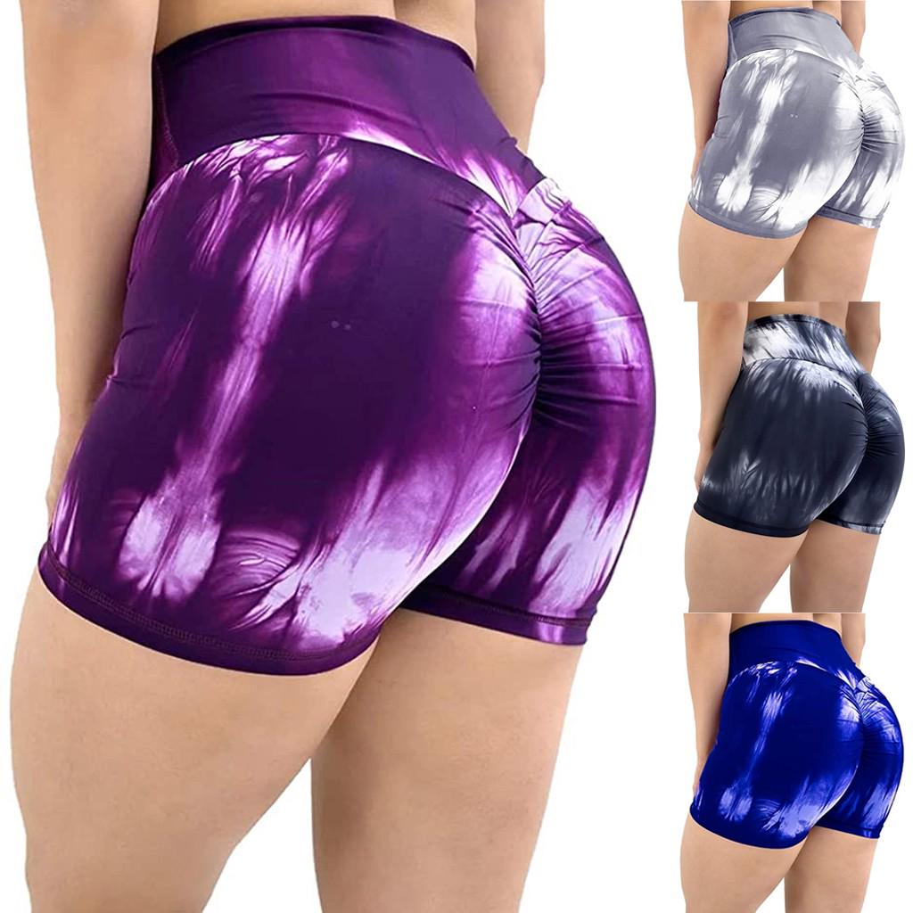 Buy [BD20] Women's TieDye Workout Summer High Waisted Booty Yoga