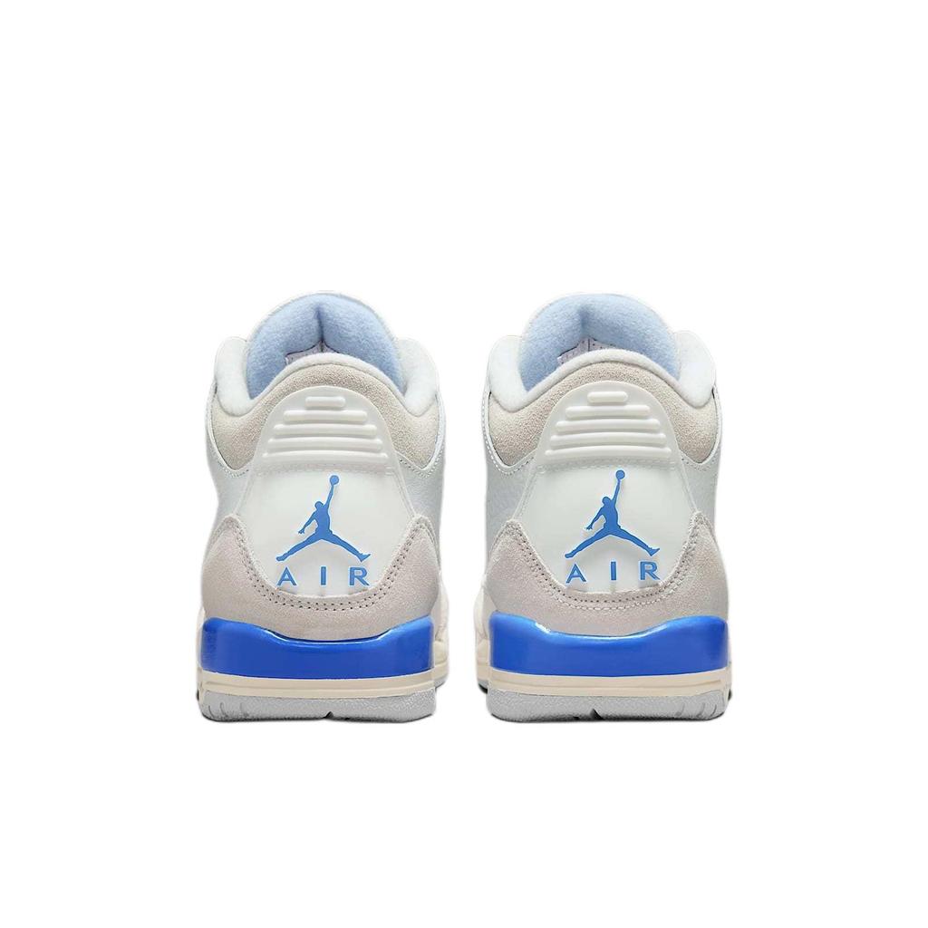 Air Jordan 3 Retro GS Lucky Shorts Kinder Sneaker Weiß Summit-White Hydrogen-Blue DM0967-101