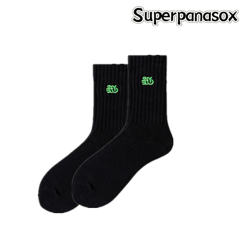 Cityboy Korean Trend High-Street Mid-Calf Skateboard Socks for Men & Women