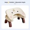 Adjustable Desk-Side Footrest Promotes Good Posture Foot Assistance Non-Slip Texture Massaging Surface For Telecommuting Workers