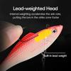 MEREDITH Soft Minnow Bait 10cm/18g & 12.5cm/27g 3pcs Lead Jig Pike Bass JXJ01