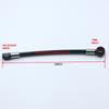 Part2 Black 3AN -3 Stainless Braided Brake Line Clutch Flexible Tube Fuel Turbo Hose Freno Tubi Universal Hydraulic -03 Hose