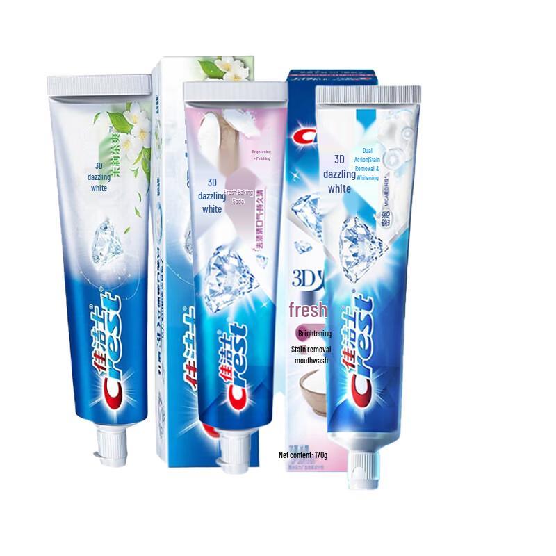 

Crest 3D Whitening Toothpaste Bundle