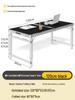 Adjustable Height Aluminum Folding Picnic Table & Chairs Set for Outdoor Camping & BBQ