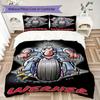 Werner Comic Pattern Bedding uilt Set uilt Cover Pillowcase Home Decoration Birthday Gift (1 * duvet cover + 2 * pillowcase without core)245