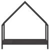 Firewood Rack Black 60x25x60 cm Cold Rolled Steel