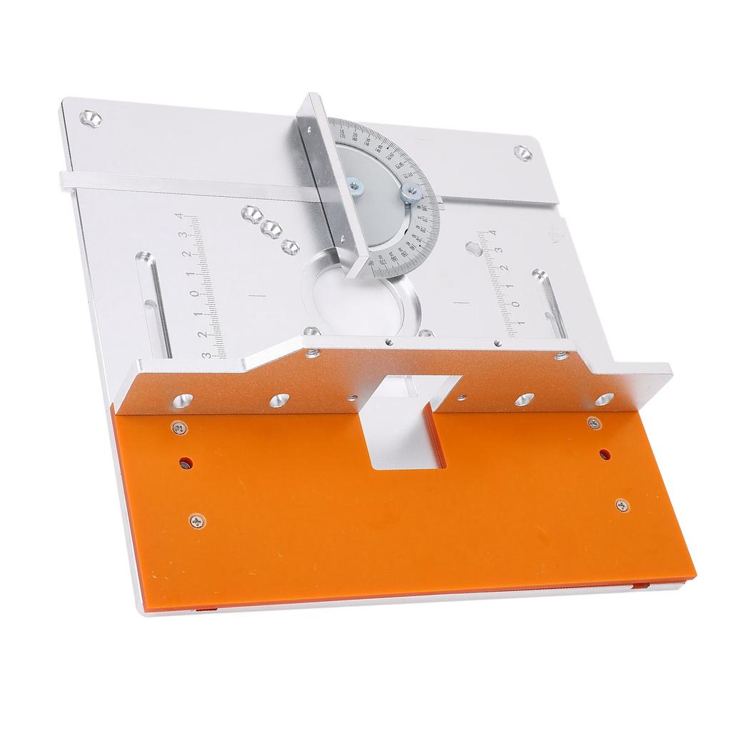 Aluminium-Oberfrästisch-Einlegeplatte Tisch für Werkbänke Frästischplatte Holzwerkzeuge Fräsen