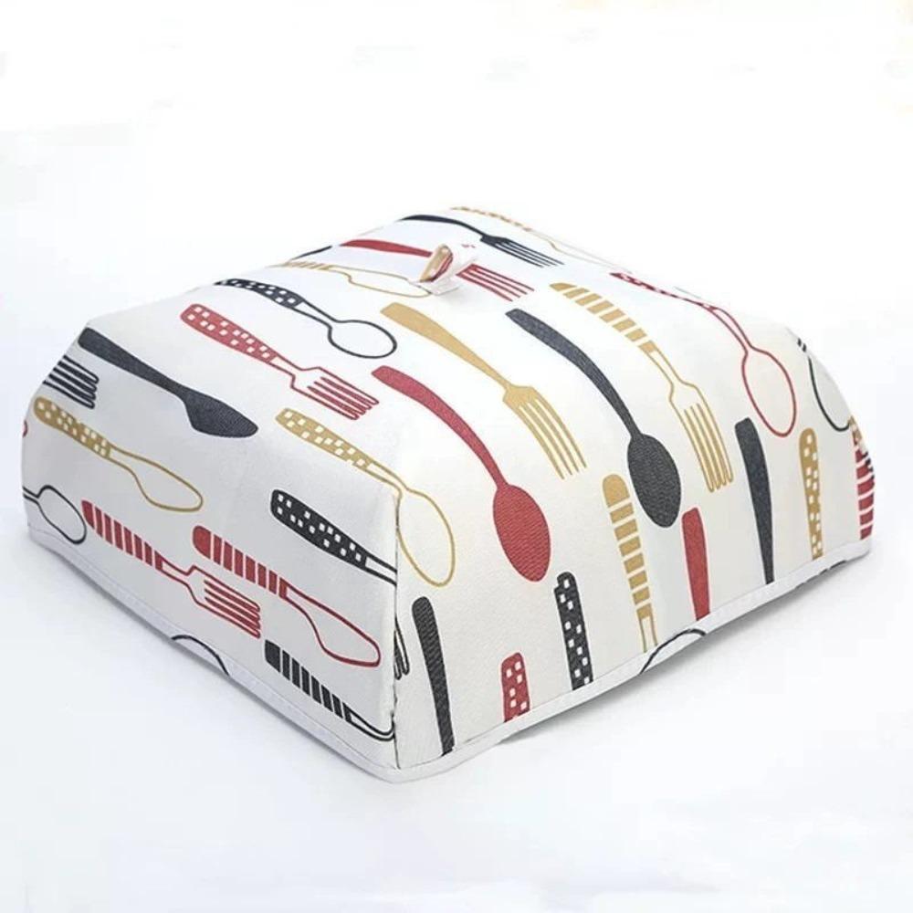 Foldable Kitchen Gadgets Food Cover Aluminum Foil Dust-proof Keep Warm Dishes Food Insulation Cover