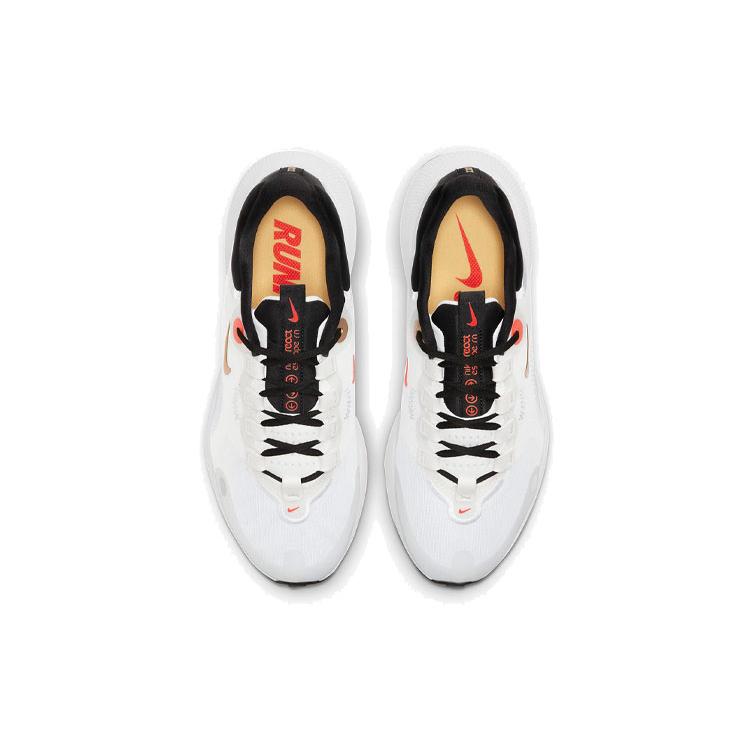 Nike Womens React Escape Run 'Summit White Gold' (women's sizes) Summit White / Football Grey / Black / Metallic Gold Coin Running Shoes