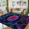 AC Milan Design Crystal Velvet Rug Soft Decorative Mat for Bedroom Entrance