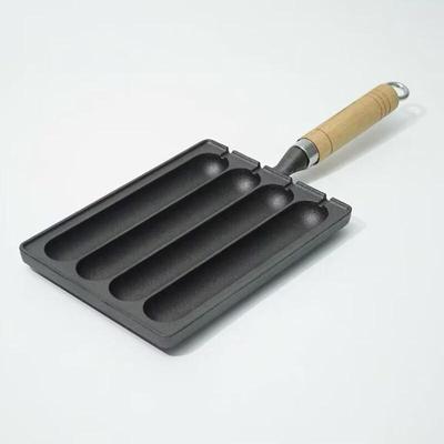 Cast Iron Vertical Sausage Grill Pan