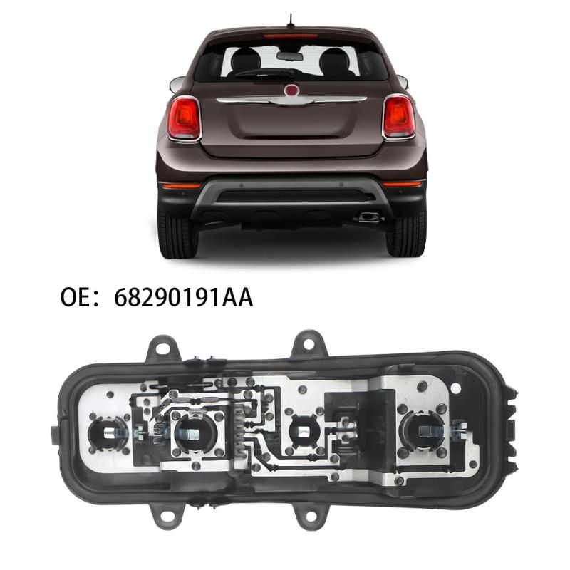 Rear Light Circuit Panel for 500X 2015-2018 Tail Lamp Refurbishment, Ref. 68290191AA, 9.25 X 4.06 X 2.36 In, Single Service Part, Bulbs Not Included