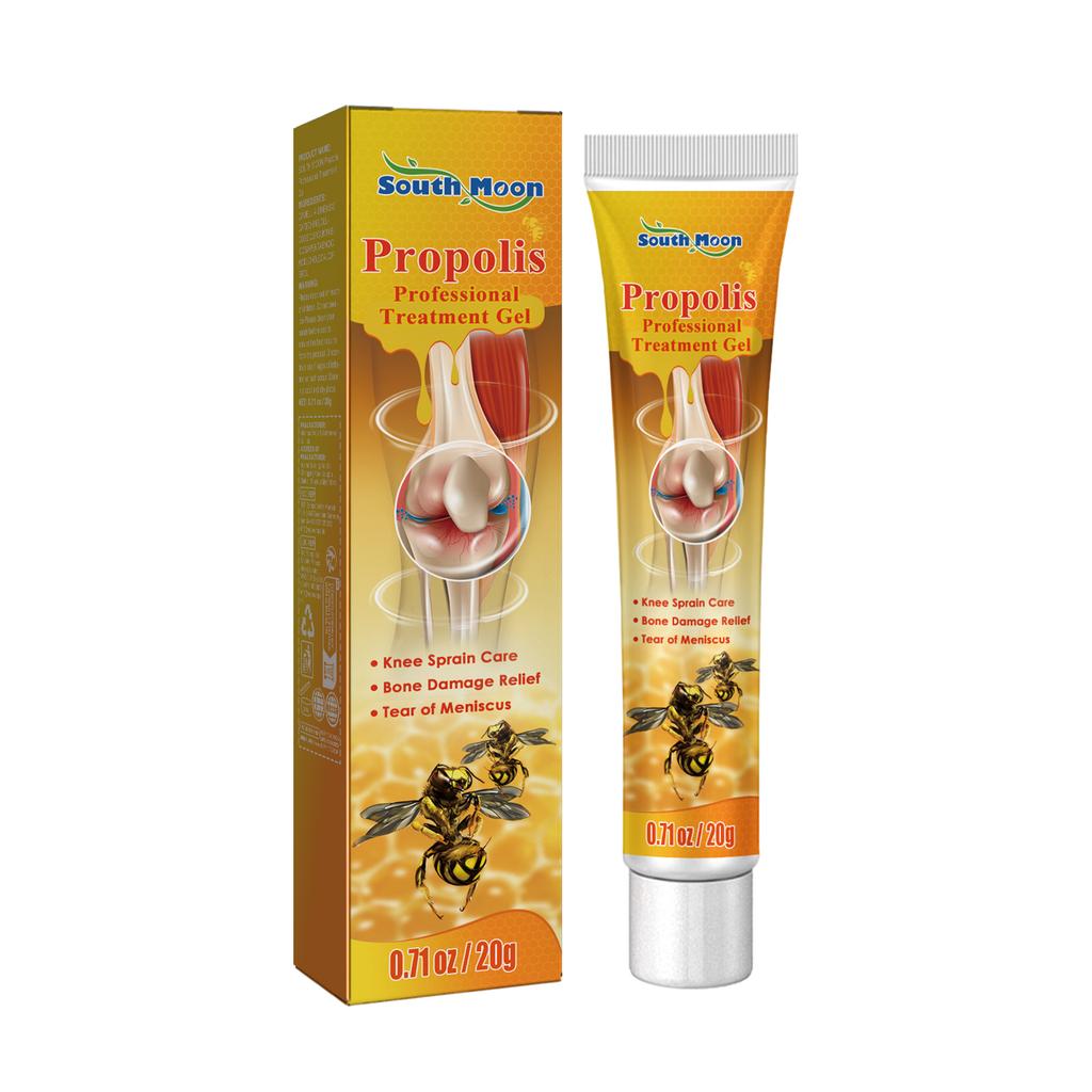 Propolis Joint Care Gel for Knees Back Neck and Shoulders Soothe Massage Cream Relieve Post-Workout Joint Tiredness Joint Care