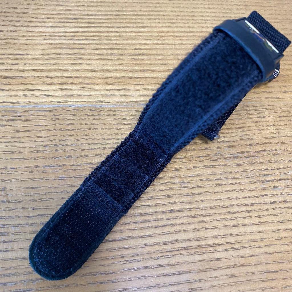 Used Rare "LUMINOX" Luminox Nighthawk F-117 Black Belt