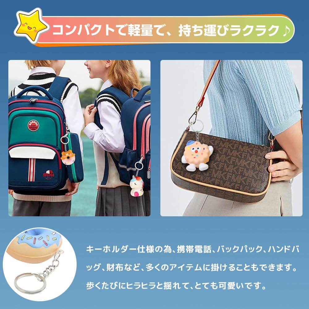 Mačkací hračky Antistresové zboží Mačkací sada Dětské ceny Hračky Mačkací jídlo Výplň do párty taštiček Klíčenka Zvířátka Roztomilá Paměťová pěna Měkká Festival