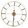 Wall Clock Electrostatic Spray Paint Round Simple Design Silent Wall Clock for Home Decoration Gifts