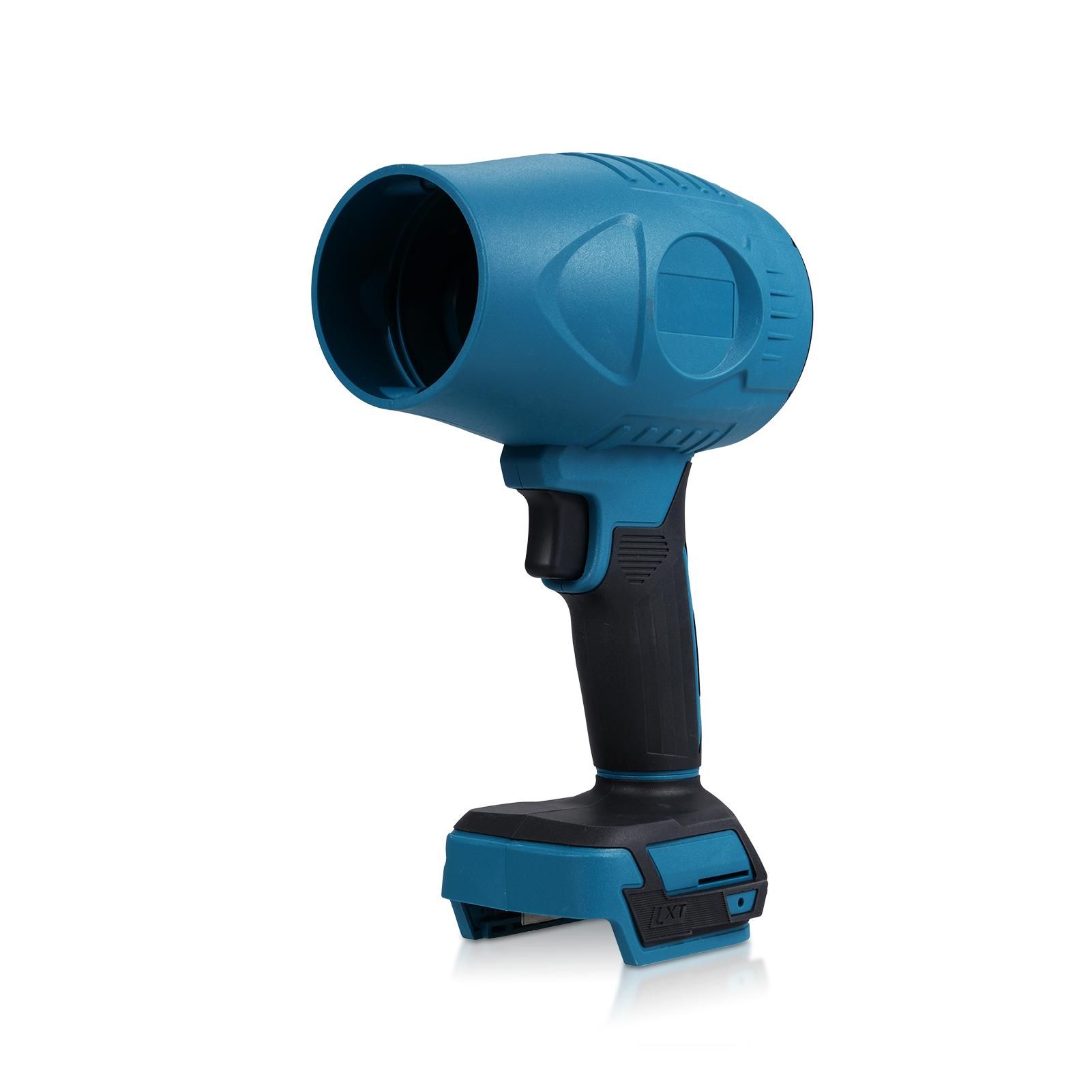 

Ручной турбовентилятор 1000 Вт бесщеточный струйный вентилятор электрический пылеуловитель пылеудаление пожаротушение промышленный brushless motor синий