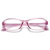 Fashionable Square Reading Glasses Anti Blue Light Ultra Light Unisex Vintage Small Frame Portable Glasses for Men Women
