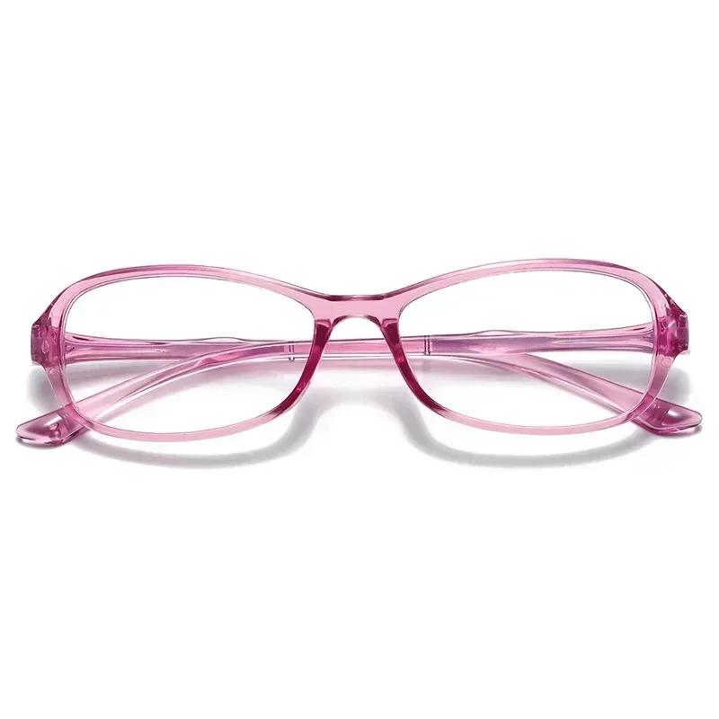 Fashionable Square Reading Glasses Anti Blue Light Ultra Light Unisex Vintage Small Frame Portable Glasses for Men Women