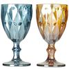 Nordic Carved Glass Wine Glasses Juice Cups Wedding Party Red Wine Champagne Flutes Goblet for Bar Restaurant Home as Gifts