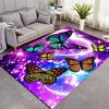Animal Butterfly Pattern Bedroom Area Rugs Child Room Play Rug Cartoon 3D Printing Kids Game Mats Carpets for Living Room