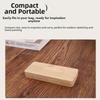 Wood Rectangle Palette Painting Box Empty Box Portable Mini Watercolor Paint Box with Magnetic Lids Handmade
