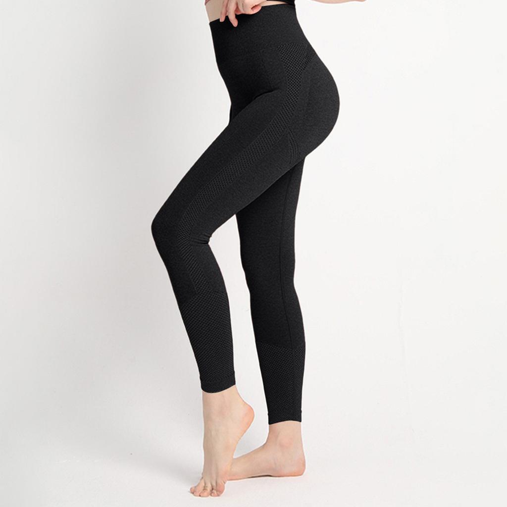 Women's Color High Waist And Hip Lifting Sports Tight Pants Fitness Pants
