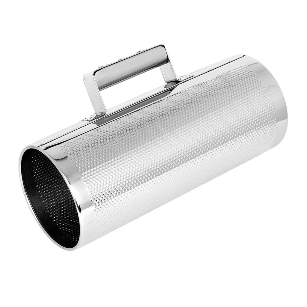 Guiro Instrument Metal Guiro Shaker with Scraper Latin Percussion Instrument Professional Band Accompaniment Sand Hammer