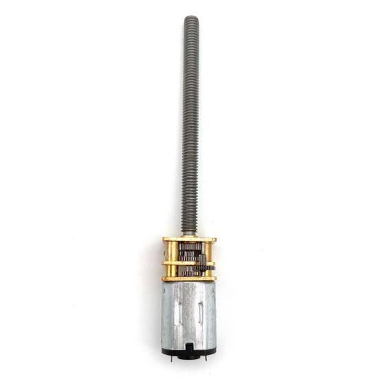 DC 6V/12V N20 Elektrická mikrorychlostní redukce Elektrický mini motor s kovovou převodovkou