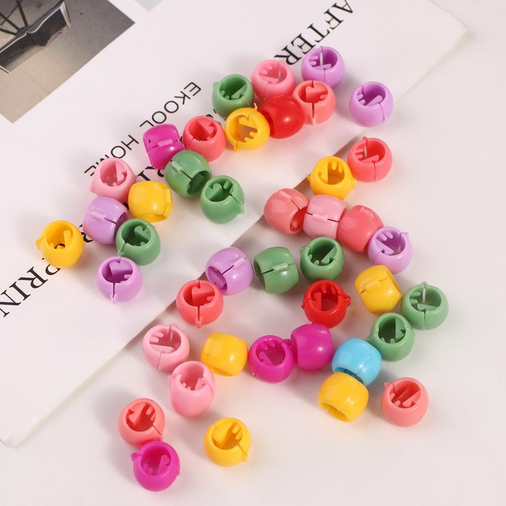 40pcs/set Mini Hair Braids Maker Beads Hollow Girls Buckle hairpins Cute Braids Headwear  Party