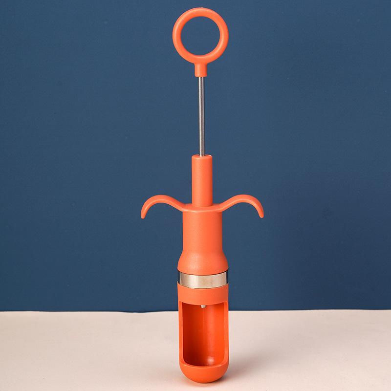 

Многофункциональный инструмент для удаления косточек из вишни и оливок, инструмент для удаления косточек из фруктов, инструмент для удаления косточек оранжевый