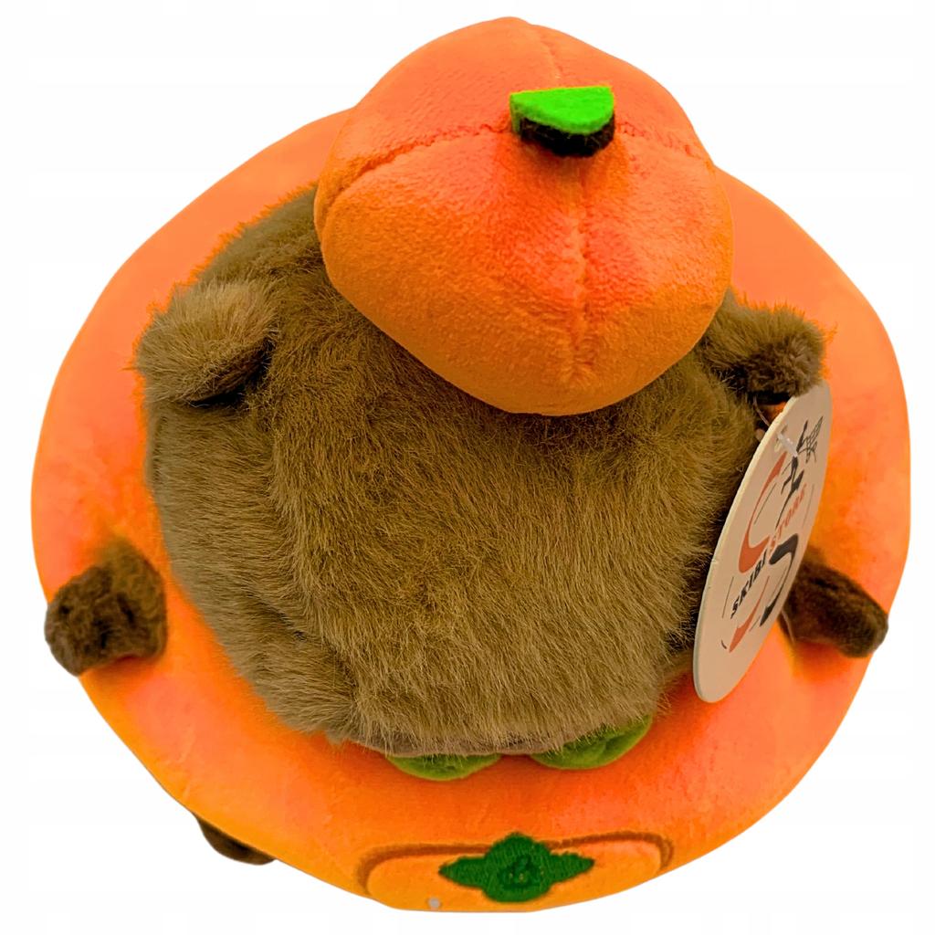 Capybara Plush Toy With Orange 25Cm