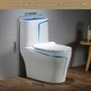 Colorful Anti-odor Water-Saving Ceramic Toilet for Small Bathrooms