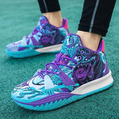 New Basketball Shoes, Men's Mandarin Ducks Actual Combat Cement Floor Non-slip Youth Student Sports Running Shoes