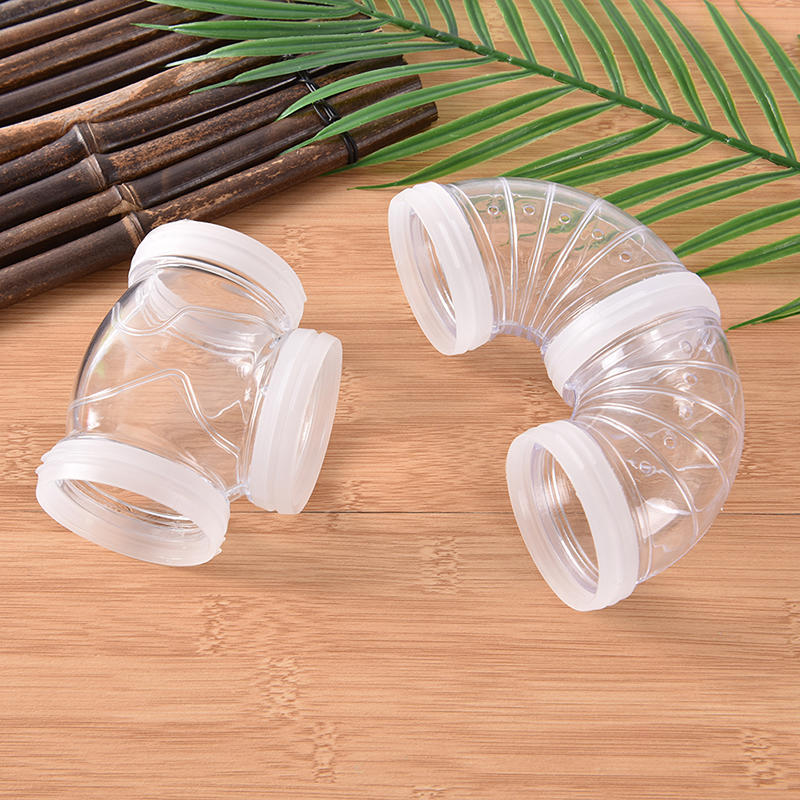 Kendin Yap Hamster Fare Kafesi Yedek Tüp Paketi Eğriler Düzler Bağlantı Elemanları Eğlenceli Oyuncak