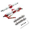 MN D90 D91 D96 D99S MN-90 MN99S Metal Front and Rear Axle With Drive Shaft 1/12 Rc Car Upgrades Parts Accessories