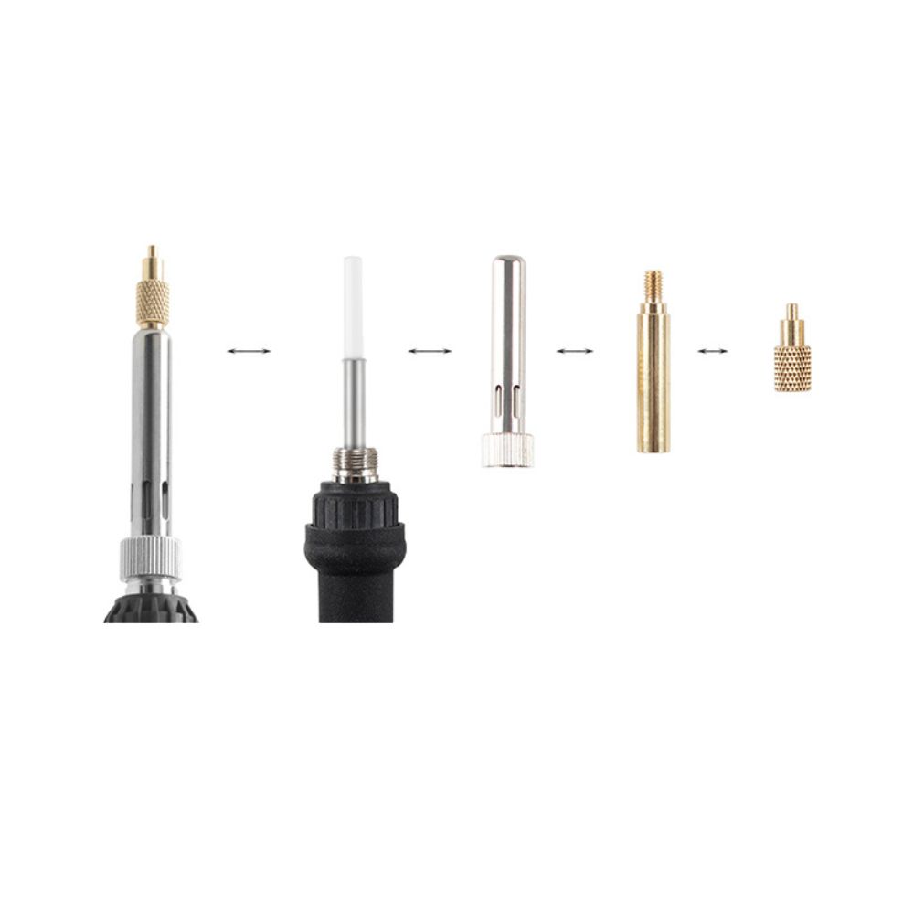 8 Pcs Internal Thread Heat Insertion Tool Brass Knurled Nut Durable Heat Insert Nut  Soldering Iron