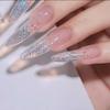 Super Flash Iridescent Nail Art Glitter: Ultra-Thin, Translucent, Resin Drip, Hemp Flowing, Oil-Filled Glitter