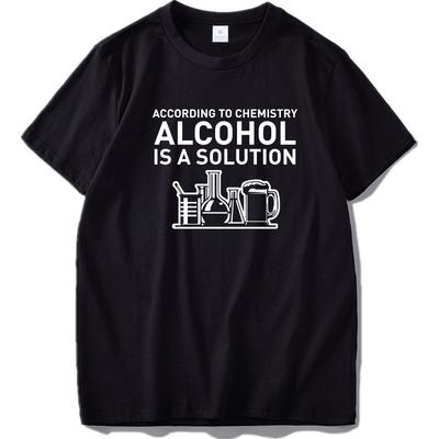 Chemistry T Shirt I Made A Joke Science Tshirt Black 100 Cotton Summer Tops Tee High