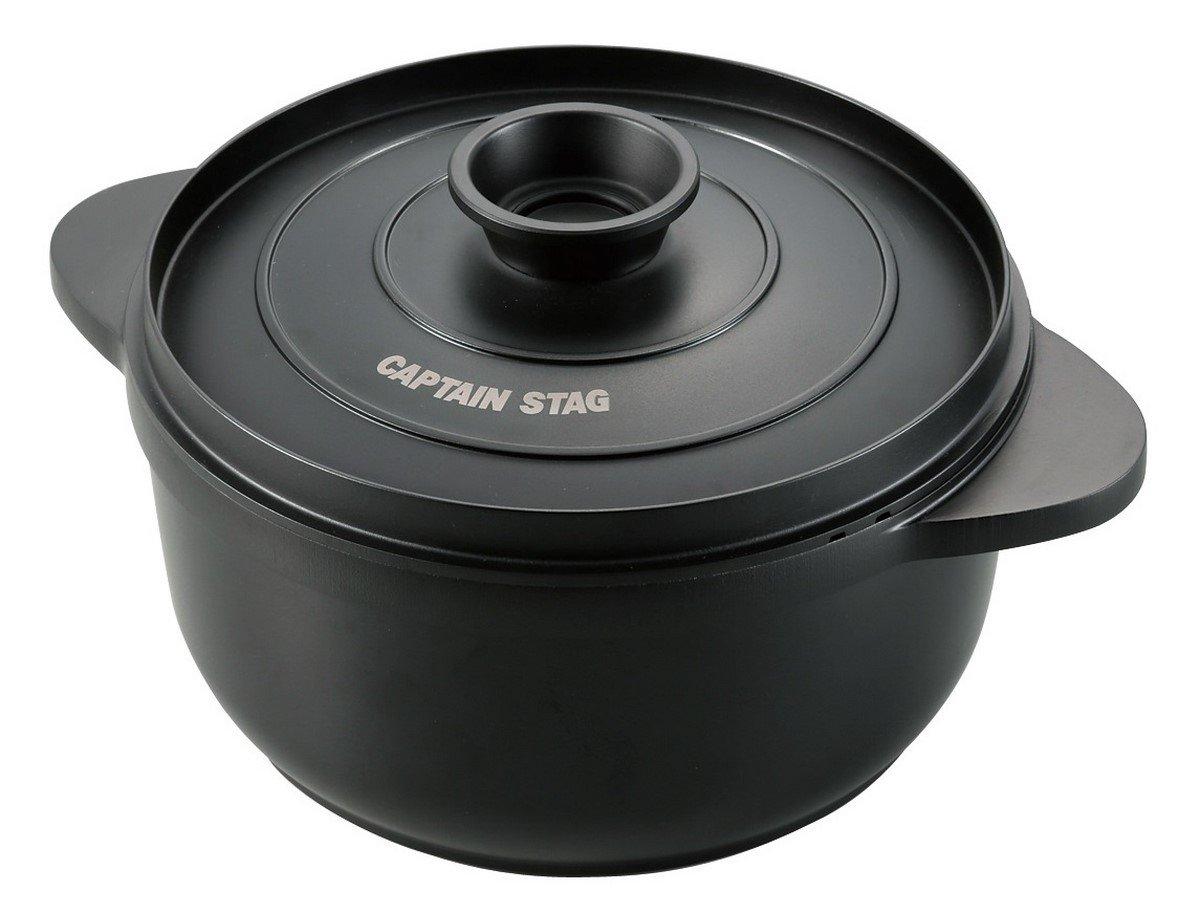 

Captain Stag Cast Aluminum Cocotte Barbecue Pot чёрный
