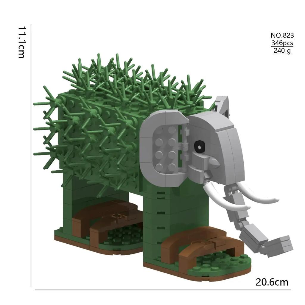 Tung Tung Sahur Figure Model Dolls Tralalero Tralala Brainrot Italy Brainrot Assembling Toys Children Assembly Funny Toy Gifts