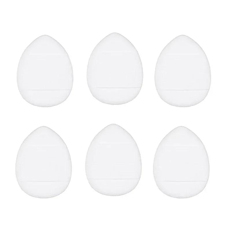 6/10Pcs Mini Finger Puff Foundation Small Air Cushion Powder Sponge Face Concealer BB Cream Cosmetic Applicator Makeup Tools